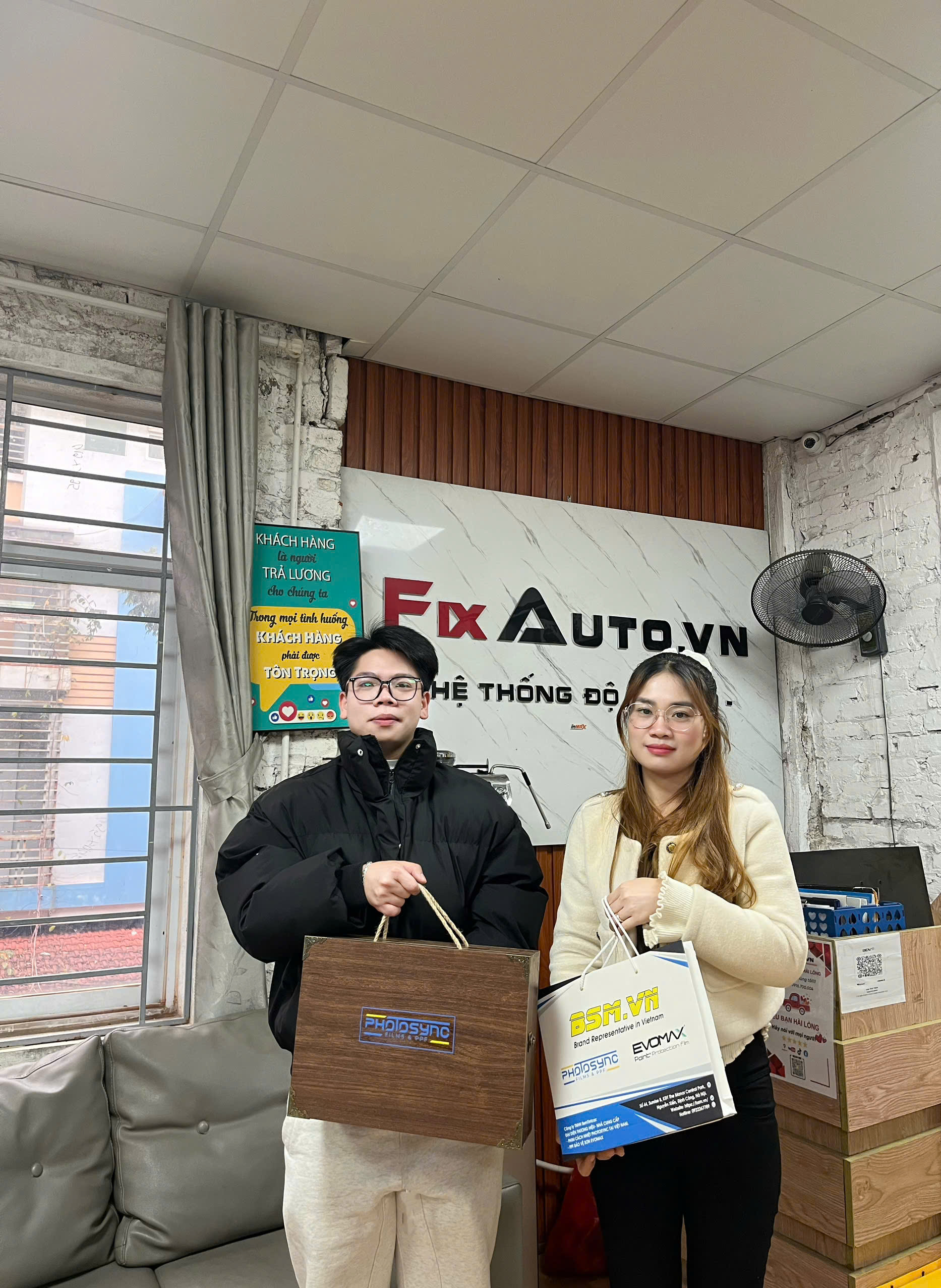 Photosync chúc Tết FIX Auto - Đồng hành từ sự chỉn chu trong làm nghề